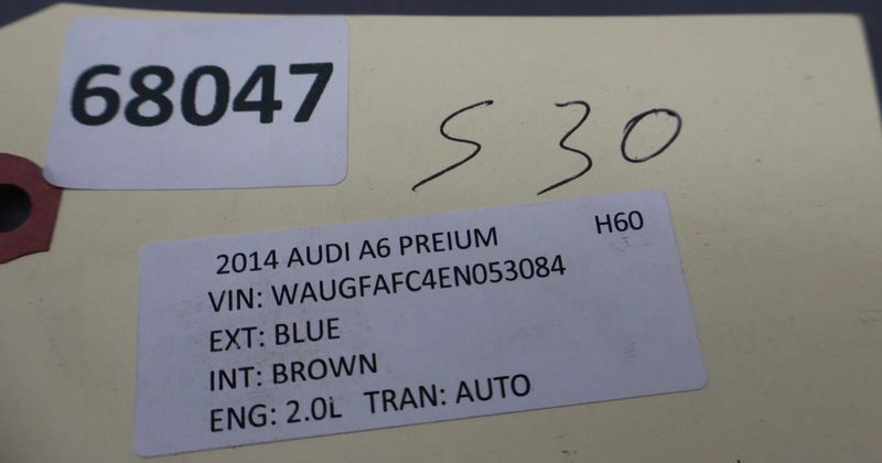 Load image into Gallery viewer, 12-18 Audi A6 Quattro Front Right Passenger Side Interior Door Panel Trim Oem