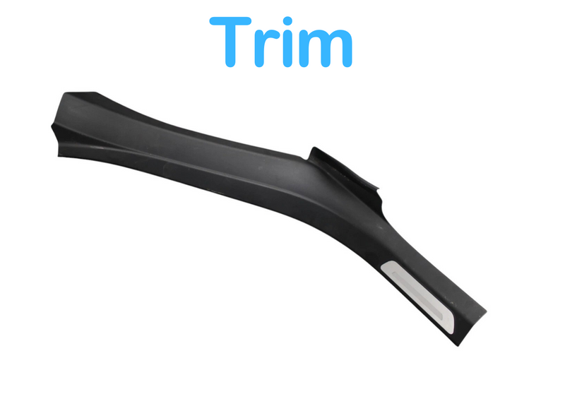 Load image into Gallery viewer, 11-15 Audi A8 Quattro Rear Right Passenger Side Lower Quarter Lid Cover Trim OEM