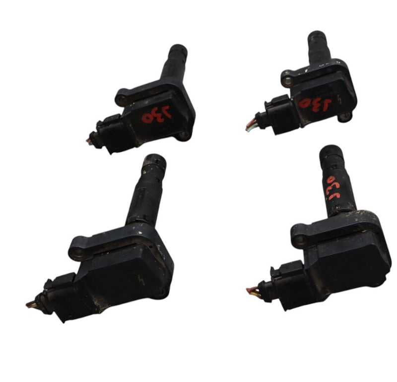 Load image into Gallery viewer, 12-14 Mercedes W204 C250 Engine Ignition Coil Spark Plug Set of 4 0001594842 Oem