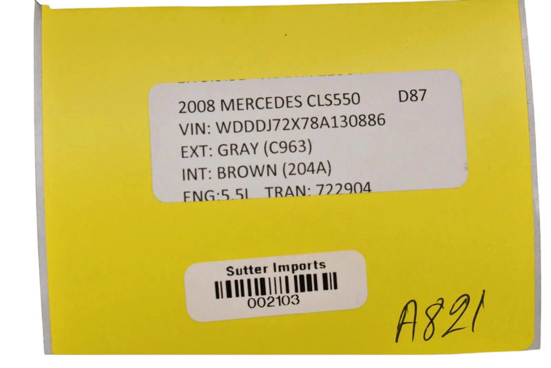 Load image into Gallery viewer, 06-11 Mercedes CLS550 CLS500 Center Console Gear Shifter Bezel Trim Cover Oem