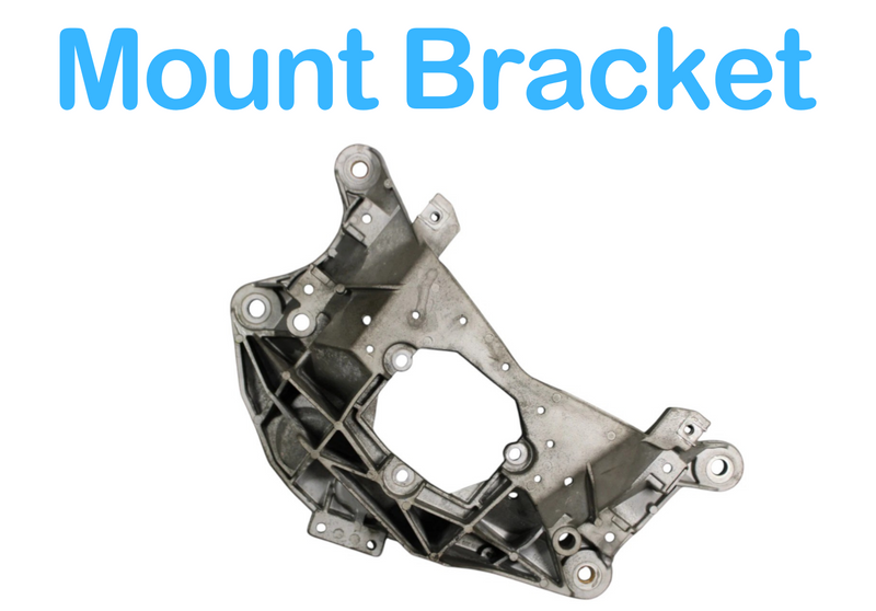 Load image into Gallery viewer, 09-17 Audi A8 A8 Quattro Transmission Mount Bracket Crossmember 4H0399263 Oem