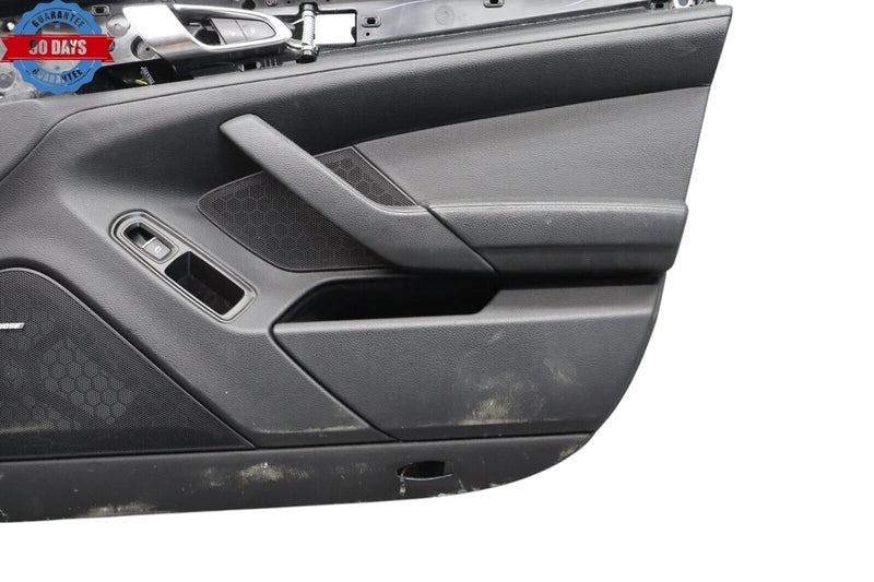 Load image into Gallery viewer, 10-12 Porsche Panamera 970 Front Right Side Interior Door Trim Panel Black Oem