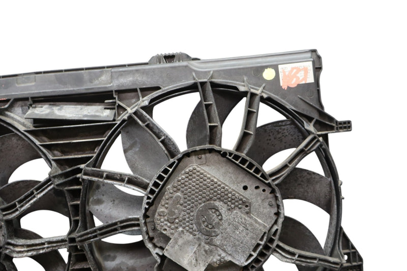 Load image into Gallery viewer, 12-18 Audi A6 A7 Quattro Front Dual Radiator Cooling Fan Assembly 4H0121003L Oem