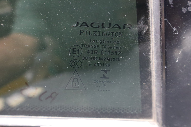 Load image into Gallery viewer, 17-20 Jaguar XE X260 Rear Right Side Quarter Door Window Glass GX7325828A Oem