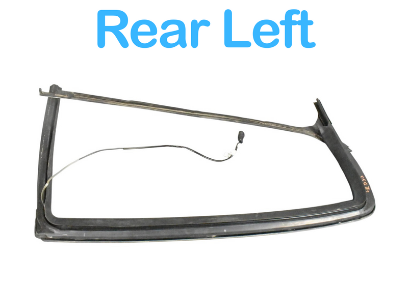 Load image into Gallery viewer, 03-13 Maserati Quattroporte M139 Rear Left Side Window Weather Strip Seal Oem