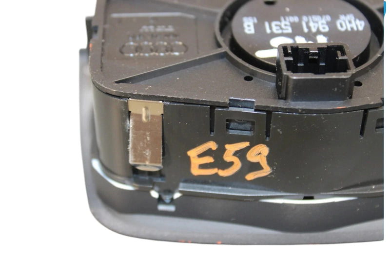 Load image into Gallery viewer, 11-18 Audi A8 Quattro Headlight Headlamp Control Switch Black 4H0941531B OEM