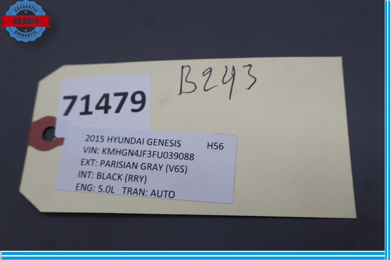 Load image into Gallery viewer, 15-20 Hyundai Genesis Front Left Driver Side Fender Seal Trim Ledge Cover Oem
