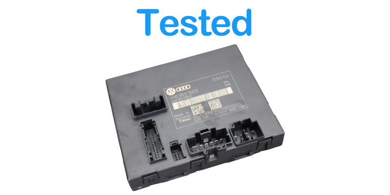 Load image into Gallery viewer, 11-18 Audi A8 Front Right Passenger Side Seat Control Module Unit 4H0959760E Oem