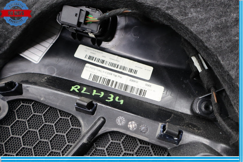 Load image into Gallery viewer, 10-16 Porsche Panamera Rear Left Driver Side Interior Door Panel Cover Black Oem