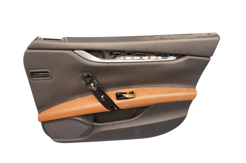 Load image into Gallery viewer, 14-22 Maserati Ghibli M157 Front Right Passenger Side Interior Door Panel Oem