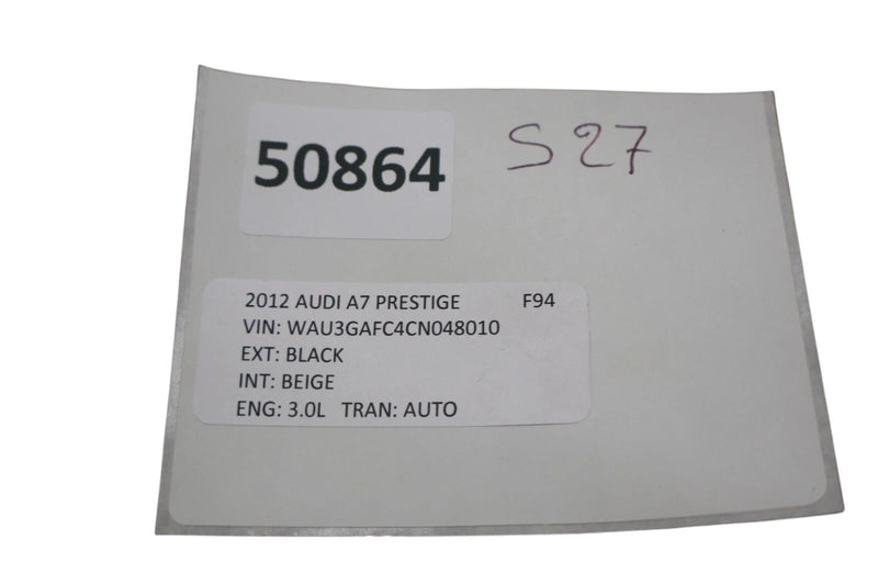 Load image into Gallery viewer, 12-18 Audi A7 Quattro Rear Right Passenger Side Interior Door Panel Cover OEM