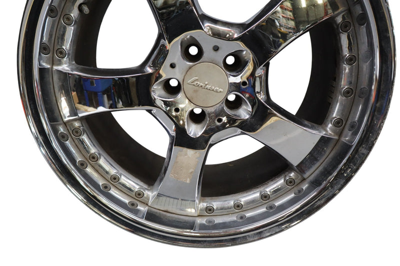 Load image into Gallery viewer, Lorinser LM5 2 20x11 Wheel Rim Disc Silver 5 Spoke 0140025002 Oem