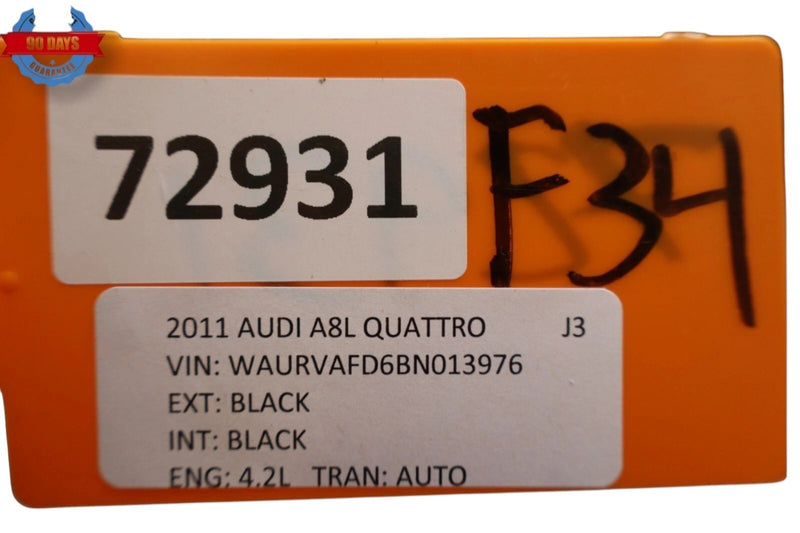 Load image into Gallery viewer, 11-18 Audi A8 Quattro Rear Right Passenger Side Fender Liner Splash Guard OEM