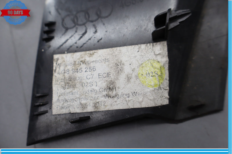 Load image into Gallery viewer, 12-15 Audi A7 Quattro RS7 S7 Rear Right Side Taillight Lamp Molding Cover Oem