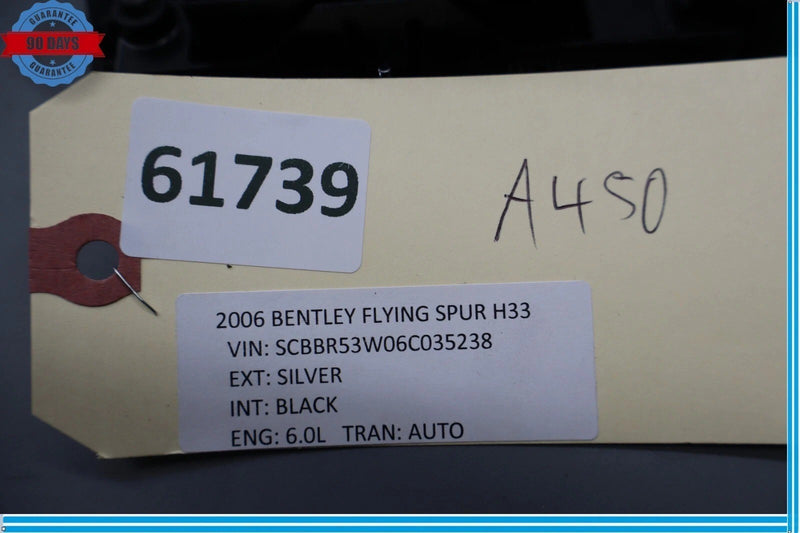 Load image into Gallery viewer, 06-12 Bentley Continental Flying Spur Rear Right Window Switch W/ Trim Black OEM