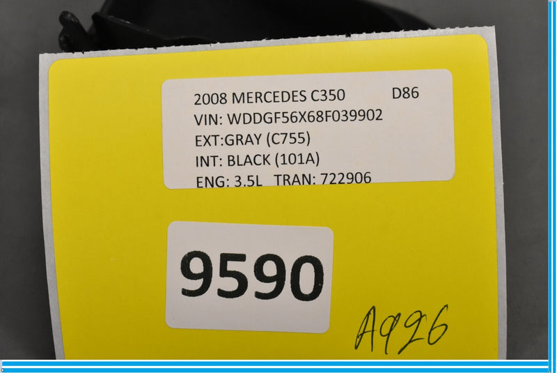 Load image into Gallery viewer, 08-15 Mercedes W204 C300 C350 Front Left Side Seat Trim Panel Cap Cover Oem