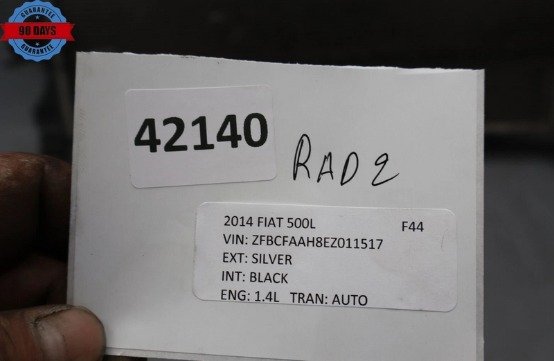 Load image into Gallery viewer, 14-17 Fiat 500L Engine Cooling Coolant Radiator 68202037AA OEM
