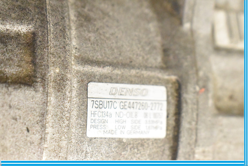 Load image into Gallery viewer, 09-12 BMW 750i 750Li F01 F02 Ac A/c Compressor Denso 447260-2772 Oem