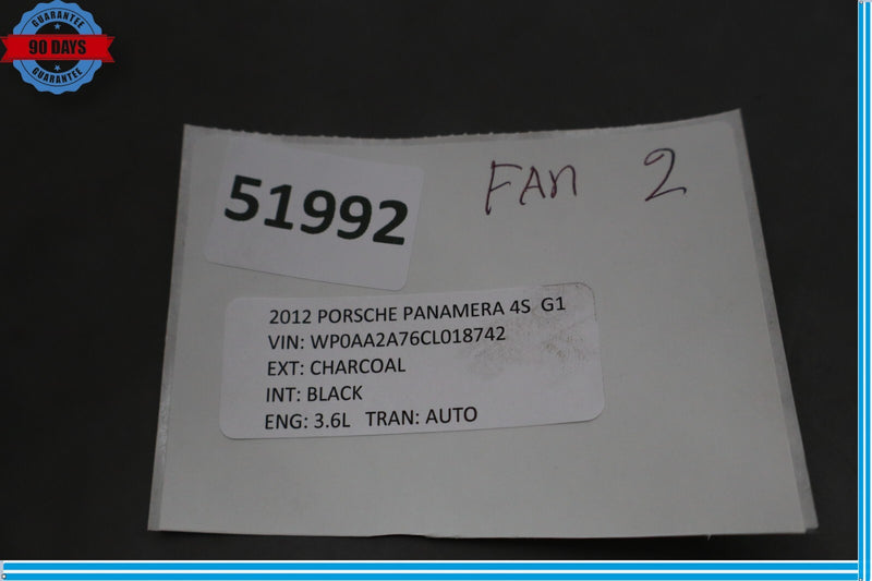 Load image into Gallery viewer, 10-16 Porsche Panamera 970 Engine Radiator Cooling Fan 97010606106 Oem