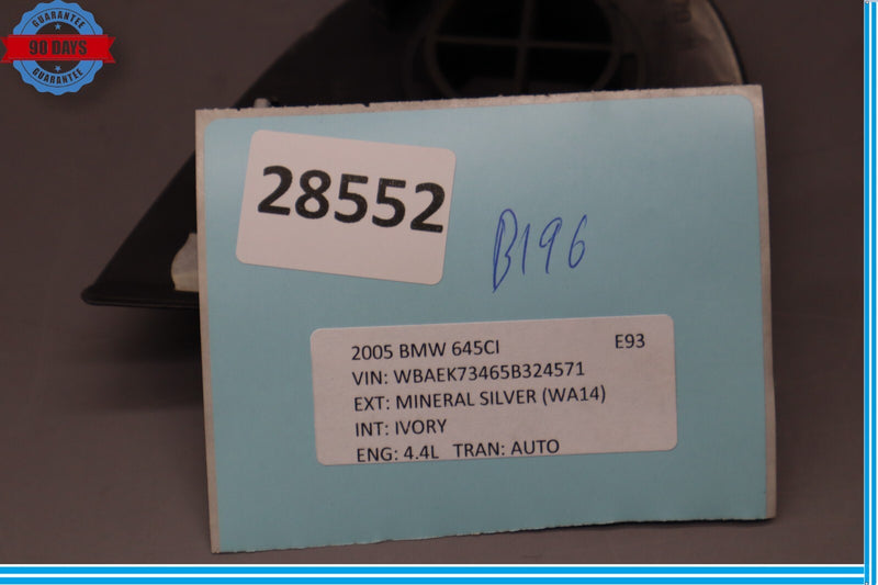 Load image into Gallery viewer, 04-10 BMW 645Ci 650i Left Driver Side Dash Board Trim Panel Black Oem
