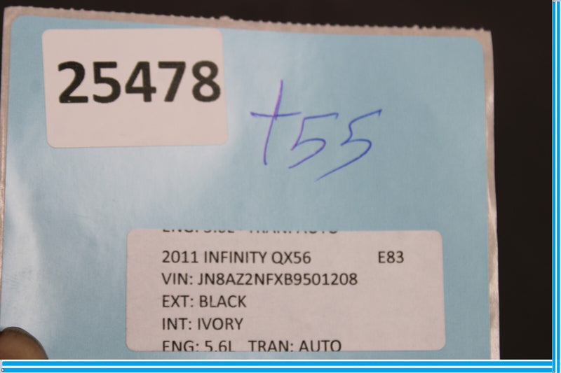 Load image into Gallery viewer, 11-17 Infiniti QX56 QX80 Rear Left Driver Side Liftgate Garnish Trim Cover Oem