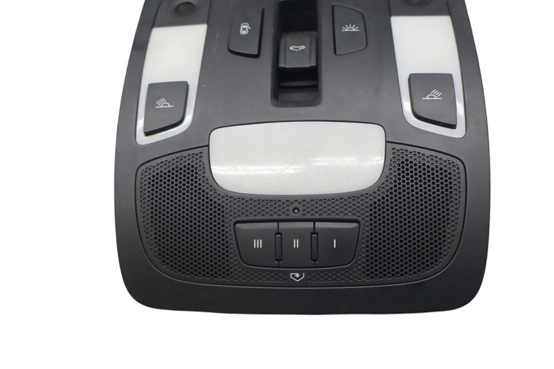 Load image into Gallery viewer, 12-18 Audi A7 Quattro Front Overhead Console Dome Light Lamp Switch Black Oem