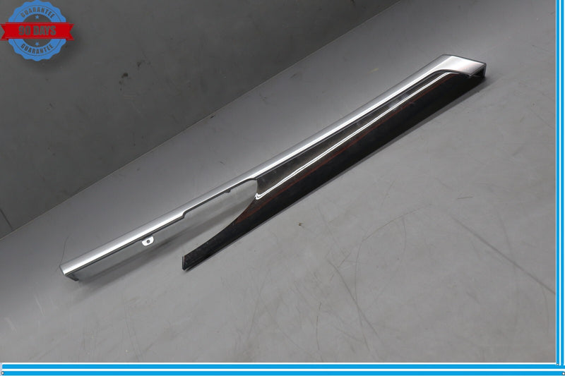 Load image into Gallery viewer, 10-16 Porsche Panamera Rear Left Driver Side Door Panel Interior Wood Trim Oem