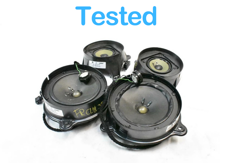 Load image into Gallery viewer, 00-06 Mercedes W215 CL600 Complete Door Audio Sound Speakers Set of 4 OEM