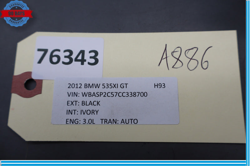 Load image into Gallery viewer, 10-17 BMW 535i GT xDrive Center Console Cup Holder Trim Black 914216611 Oem
