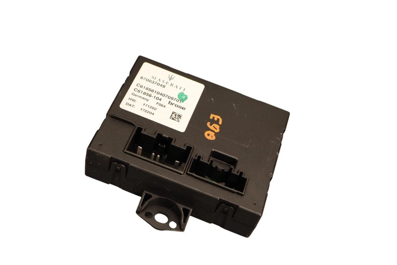 Load image into Gallery viewer, 17-21 Maserati Ghibli Rear Trunk Lid Power Lift Control Module 670037049 Oem