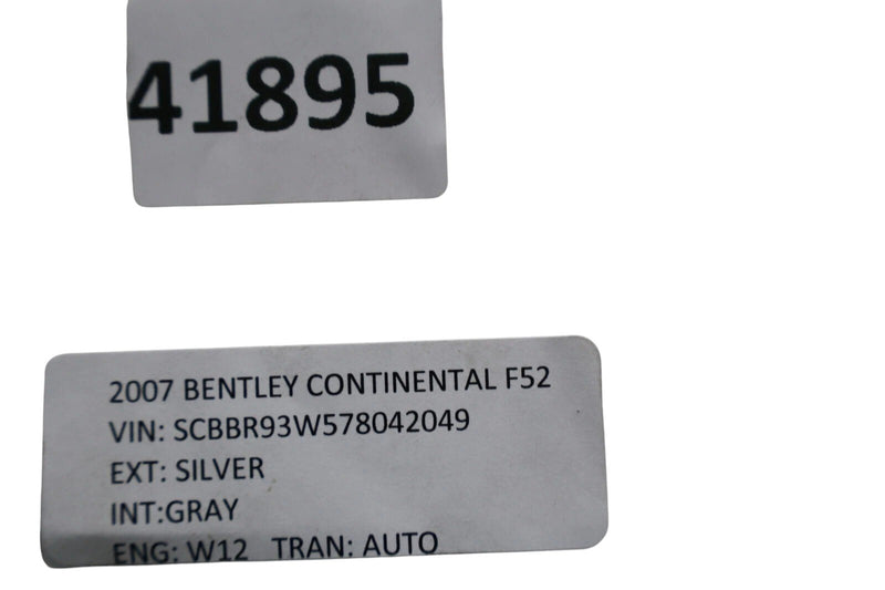 Load image into Gallery viewer, 06-12 Bentley Continental Rear Right Passenger Side Door Shell Panel Gray Oem