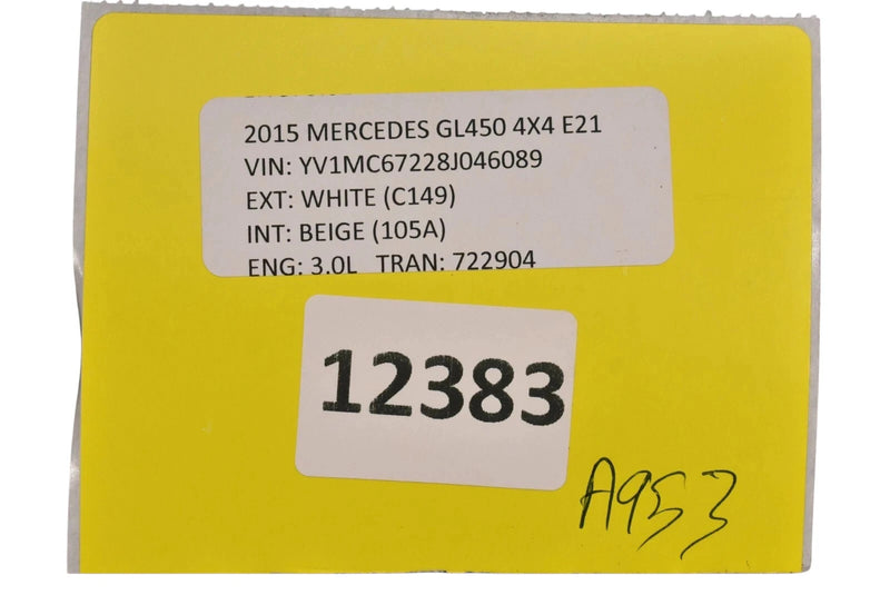Load image into Gallery viewer, 08-15 Mercedes X166 GL450 Rear Left Driver Side Door Audio Sound Speaker Oem