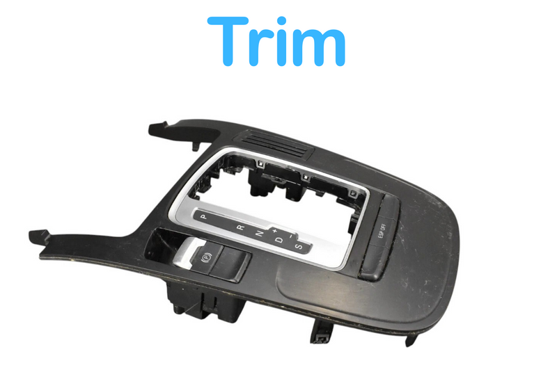 Load image into Gallery viewer, 09-12 Audi A4 Front Center Console Control Unit Dash Gear Shifter Trim OEM