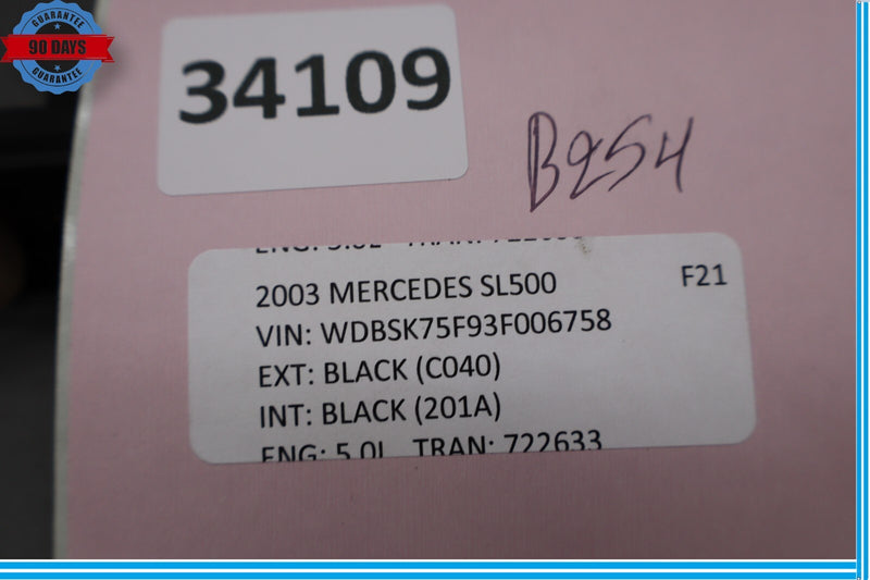 Load image into Gallery viewer, 03-12 Mercedes R230 SL500 Parking Sensors Off Switch Button A2308201210 Oem