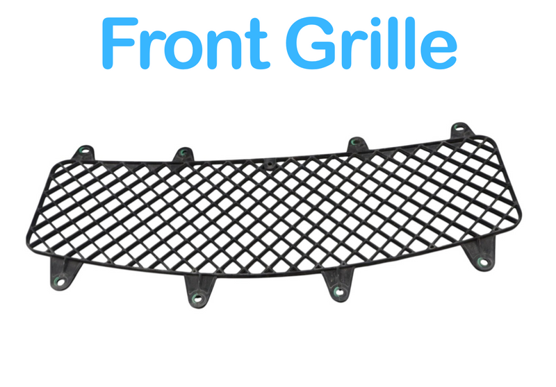 Load image into Gallery viewer, 14-17 Maserati Ghibli Front Lower Bumper Inner Grille Black 670008457 Oem