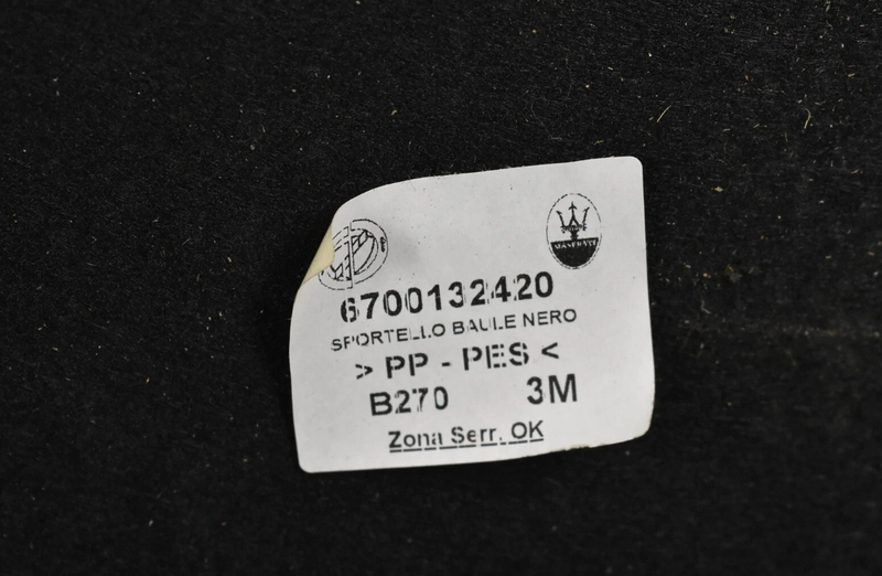 Load image into Gallery viewer, 14-20 Maserati Quattroporte Trunk Floor Carpet Liner Trim Cover Panel Oem