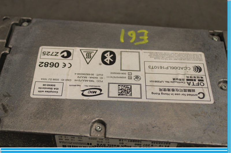 Load image into Gallery viewer, 09-15 BMW 750Li F01 F02 Bluetooth Communication Control Module Unit Oem