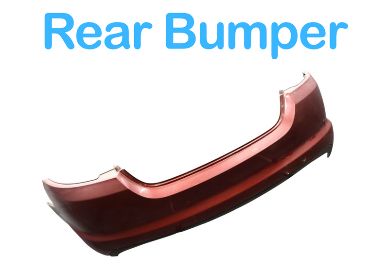 Load image into Gallery viewer, 09-11 Jaguar X250 XF Base Rear Bumper Cover Assembly W/Park Assist Red Oem