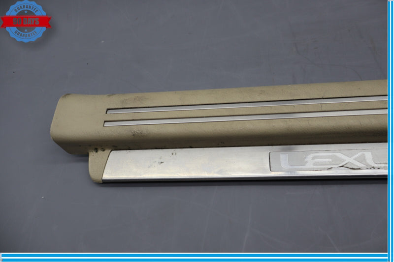 Load image into Gallery viewer, 07-12 Lexus LS460 Front Right Passenger Side Door Sill Scuff Panel Trim Oem