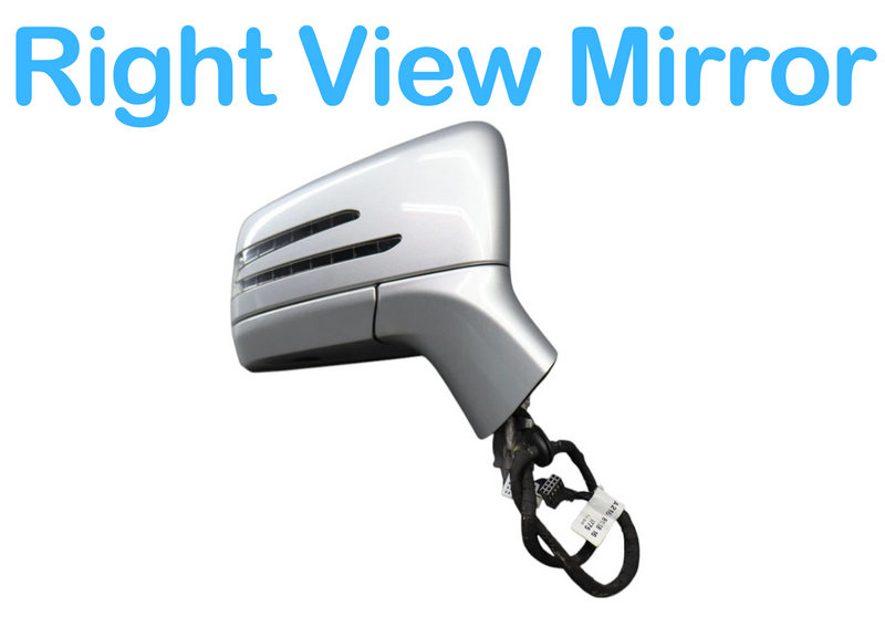 Load image into Gallery viewer, 12-18 Mercedes W218 CLS550 CLS63 AMG Right Side Rear View Door Mirror Silver Oem
