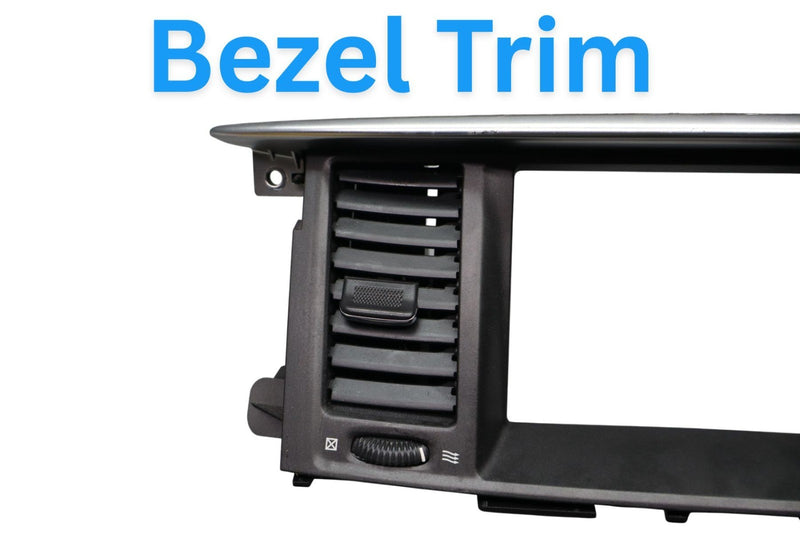 Load image into Gallery viewer, 11-20 Infiniti QX56 QX80 Dash Center Display Bezel Trim w/ Air Vent Grille Oem