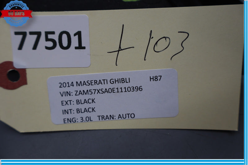 Load image into Gallery viewer, 14-20 Maserati Ghibli M157 Front Right Side B Pillar Upper Cover Trim Panel Oem