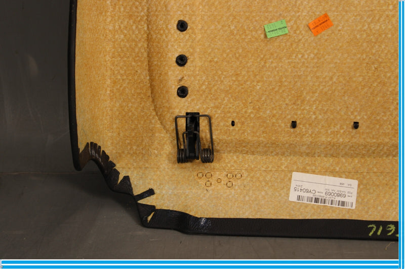 Load image into Gallery viewer, 09-15 BMW 750i 750Li Front Left Driver Seat Back Cover Trim Panel Black Oem