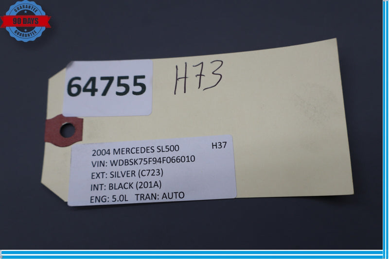 Load image into Gallery viewer, 03-08 Mercedes R230 SL500 Center Console Blank Filler 2308207710 Oem