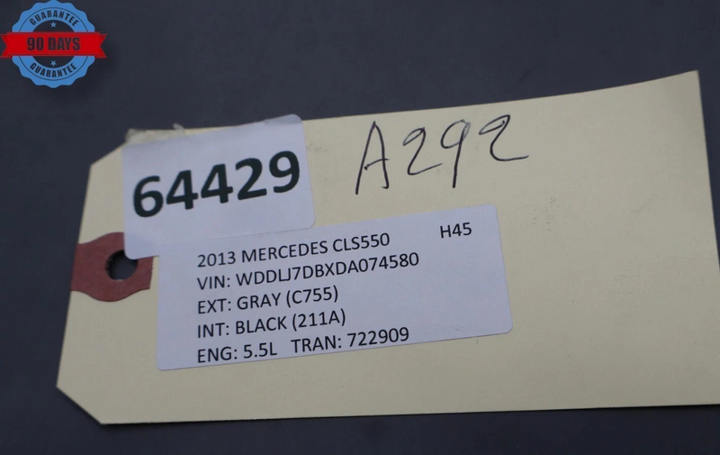 Load image into Gallery viewer, 12-14 Mercedes W218 CLS400 CLS550 Rear Center Console Air Vent Grille Cover Oem