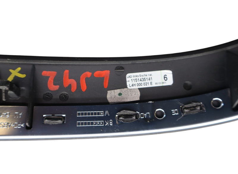 Load image into Gallery viewer, 11-18 Audi A8 Quattro Left Driver Side Seat Upper Back Trim Cover Panel Oem