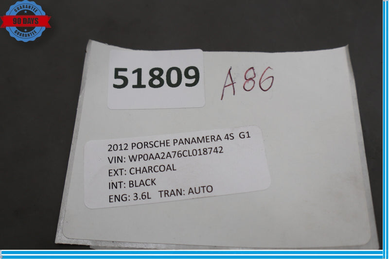 Load image into Gallery viewer, 10-16 Porsche Panamera Front Left Side A Pillar Trim Cover Panel Oem