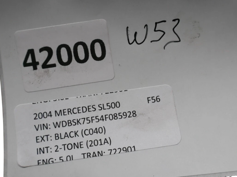 Load image into Gallery viewer, 03-12 Mercedes R230 SL500 SL63 Front Right Door Window Regulator A1718201442 Oem