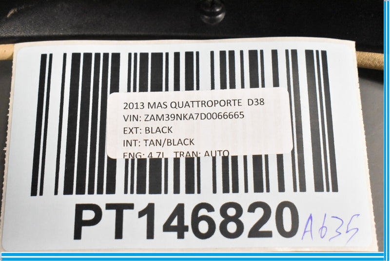 Load image into Gallery viewer, 04-13 Maserati Quattroporte Front Left Dash CD Changer Storage Tray Cover Oem