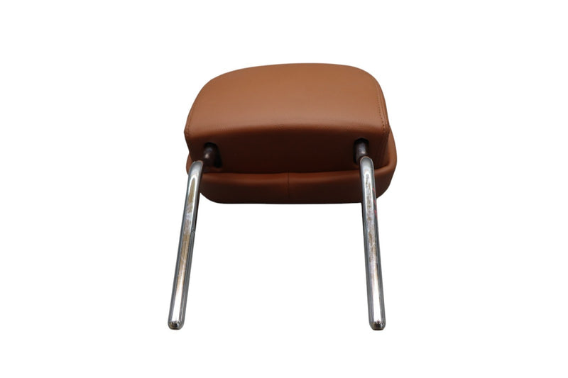 Load image into Gallery viewer, 14-20 Maserati Ghibli Front Left Driver Side Seat Headrest Head Rest Brown Oem